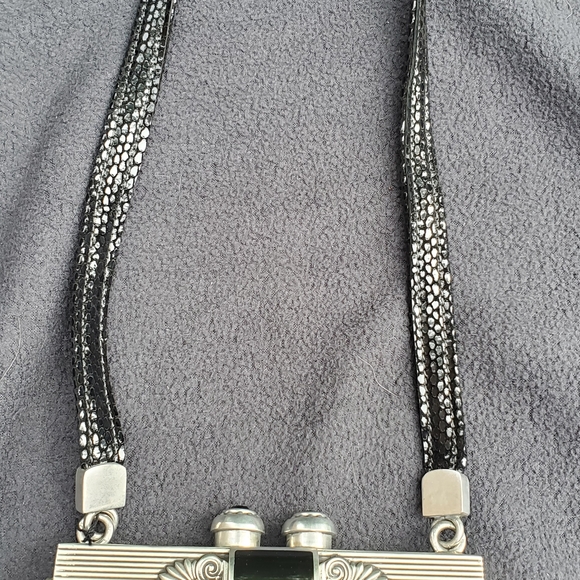 Moulin Rouge Elegant Black Sequin Women's Bag - Picture 3 of 8